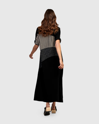 Alembika Urban Mixed Dress, Stripes - Statement Boutique