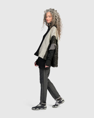 Urban Oversized Panel Top, Storm