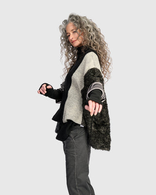 Urban Oversized Panel Top, Storm
