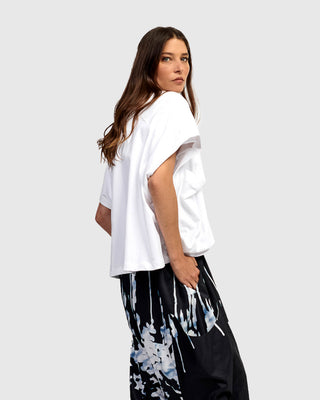Urban Pocket Accent Jacket, White