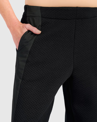 Urban Quilted Pants, Black
