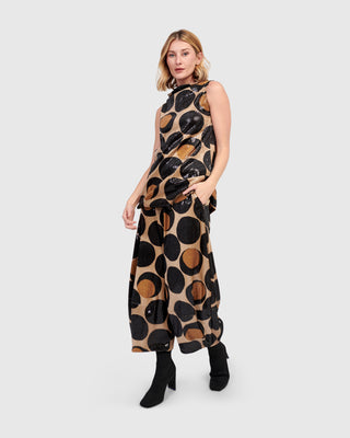 Alembika AP606E Velvet Punto Pant, Eclipse - Statement Boutique