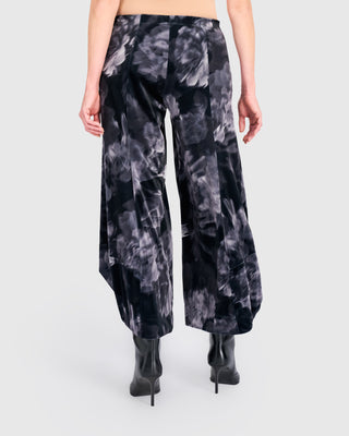 Velvet Punto Pants, Floral