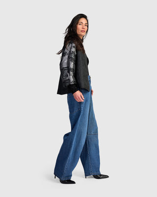 Barrel Jeans, Denim