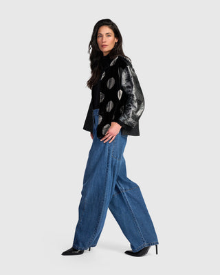 Barrel Jeans, Denim