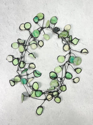 Annemieke Broenink Ink Necklace, Soft Green - Statement Boutique