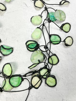 Annemieke Broenink Ink Necklace, Soft Green - Statement Boutique