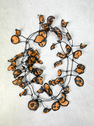 Annemieke Broenink Polka Dot Necklace, Saffron - Statement Boutique