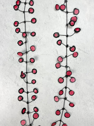 Annemieke Broenink Pop Necklace, Magenta DD - Statement Boutique