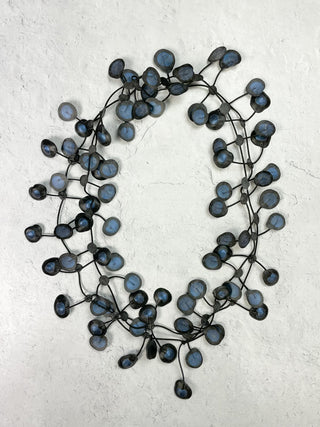 Annemieke Broenink Pop Necklace, Powder Blue Indigo DD - Statement Boutique