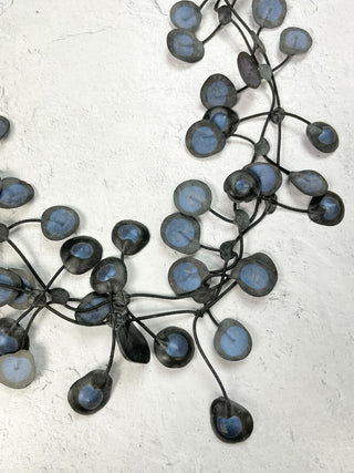Annemieke Broenink Pop Necklace, Powder Blue Indigo DD - Statement Boutique
