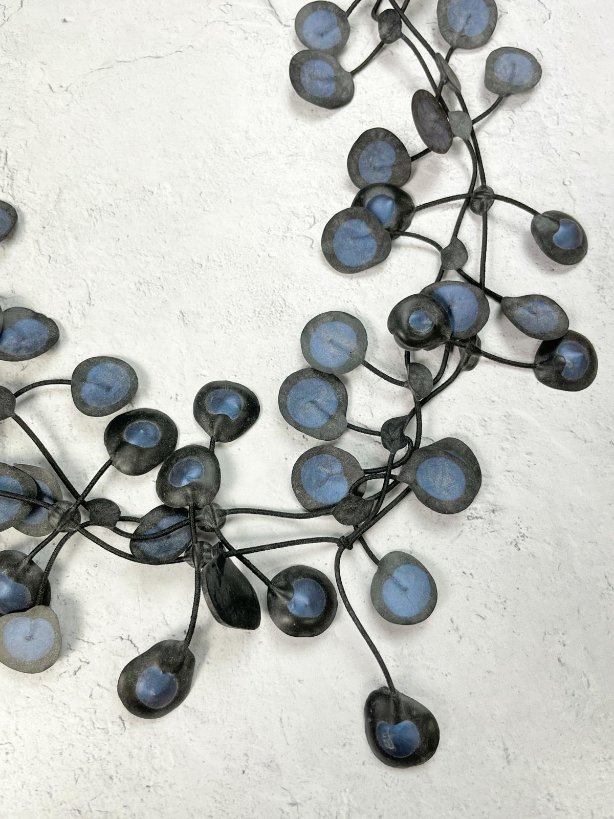Annemieke Broenink Pop Necklace, Powder Blue Indigo DD - Statement Boutique