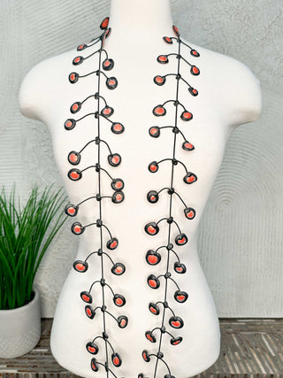 Annemieke Broenink Pop Necklace, Pumpkin DD - Statement Boutique