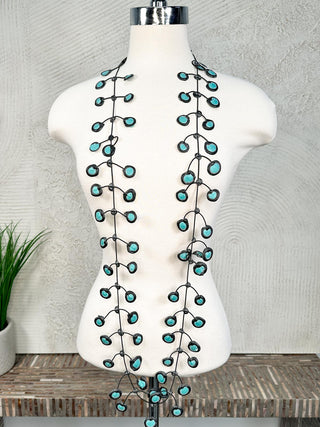 Pop Necklace, Turquoise DD