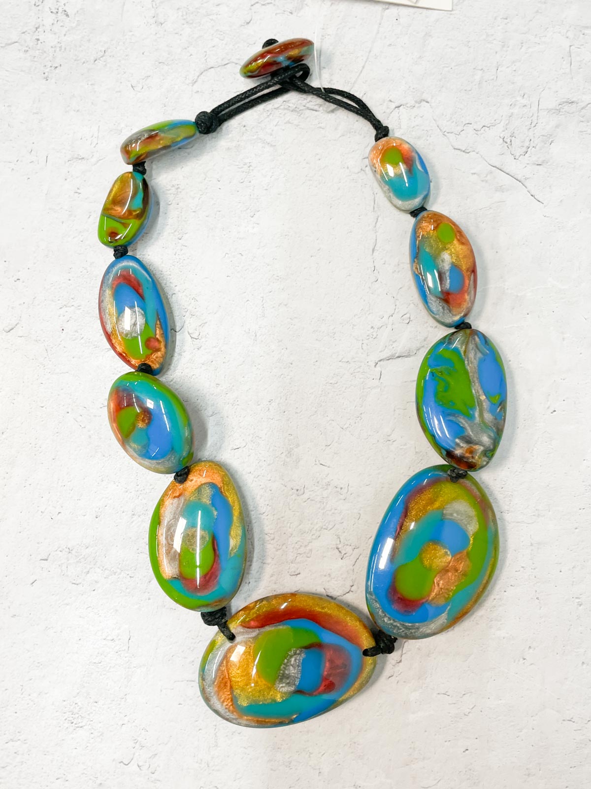 Atelier 1701 Short Ovals Necklace, Earth - Statement Boutique