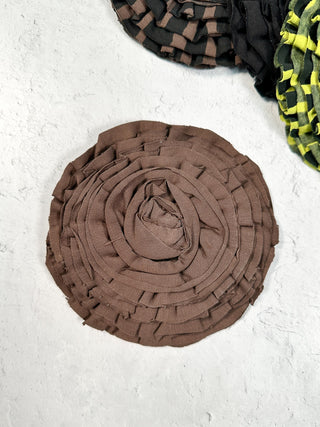 Flower Pin, Brown