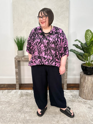 Bryn Walker Cotton Gauze Rey Shirt, Digitalis Foresta Print - Statement Boutique