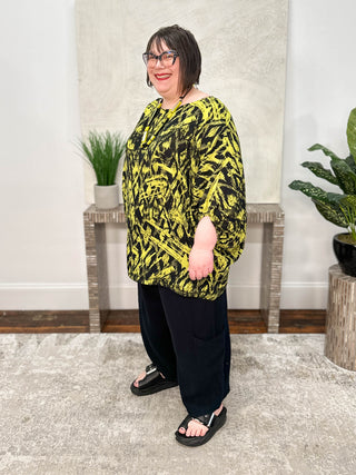 Cotton Gauze Wilder Tunic, Pera Foresta Print