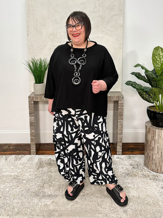 European Crush Birdie Pant, Script