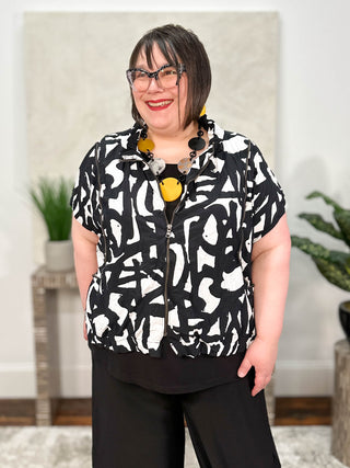 Chalet European Crush Kadence Vest, Script - Statement Boutique