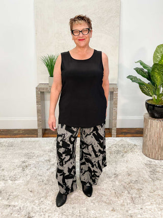 Chalet Tres Chic Indiana Tank, Black - Statement Boutique