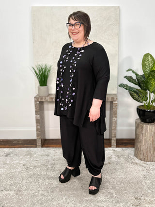 Chalet Tres Chic Reanna Top, Black - Statement Boutique