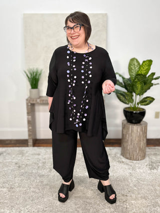 Chalet Tres Chic Reanna Top, Black - Statement Boutique