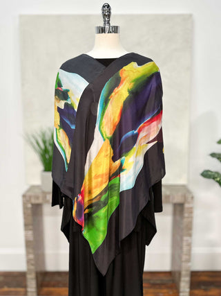 Silk Frida Poncho, Jubilee
