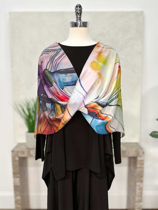 Silk Frida Poncho, Conscious