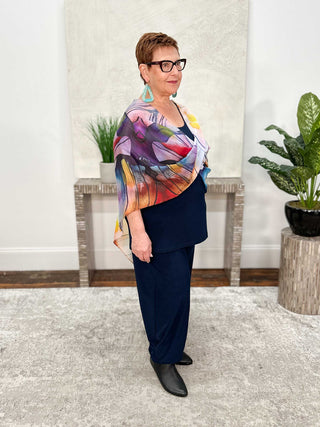 Silk Frida Poncho, Conscious