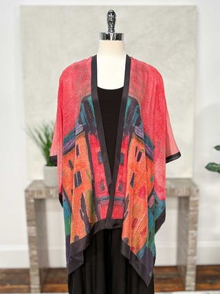 Cocoon House Silk Long Kimono, House in Munich - Statement Boutique
