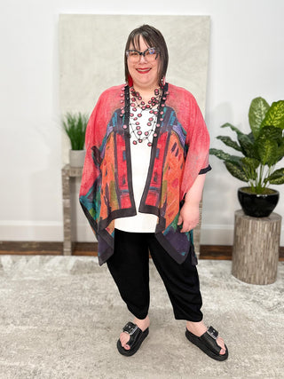 Cocoon House Silk Long Kimono, House in Munich - Statement Boutique