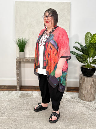 Cocoon House Silk Long Kimono, House in Munich - Statement Boutique