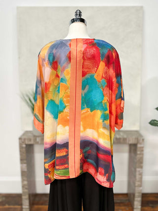 Cocoon House Silk Long Tunic, Felicity - Statement Boutique
