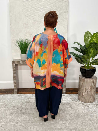 Cocoon House Silk Long Tunic, Felicity - Statement Boutique