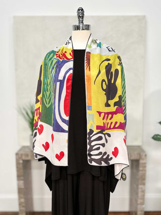 Cocoon House Silk Scarf, Scherazade - Statement Boutique