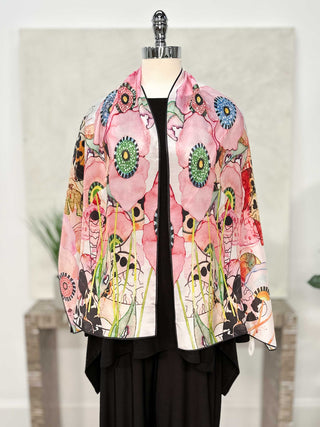 Silk Scarf, Butterfly Garden