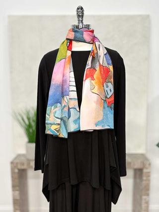 Cocoon House Silk Scarf, Parfait - Statement Boutique