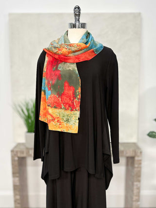 Cocoon House Silk Scarf, Glade - Statement Boutique