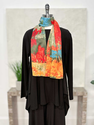Cocoon House Silk Scarf, Glade - Statement Boutique