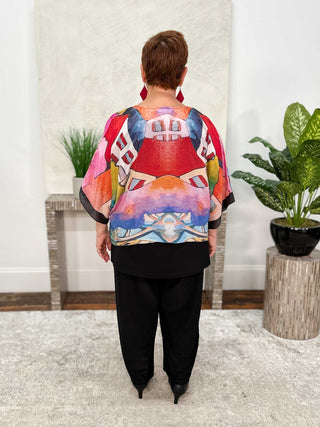 Cocoon House Silk Short Top, Parfait - Statement Boutique