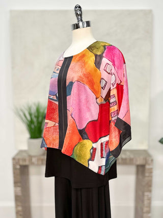 Cocoon House Silk Short Top, Parfait - Statement Boutique