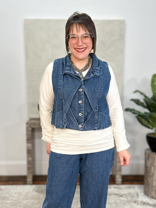 Axiom Denim Vest, Classic