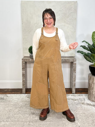 Bonny Denim Jumpsuit, Oak