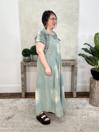 Cynthia Ashby Denim Sister Overalls Jumpsuit, Halogen - Statement Boutique