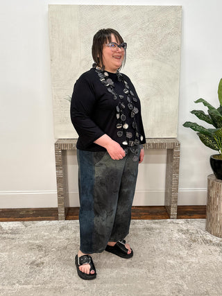 Cynthia Ashby Emery Denim Pant, Patina - Statement Boutique