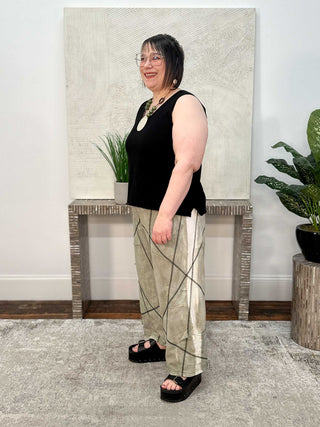 Cynthia Ashby Knit Tank, Black - Statement Boutique