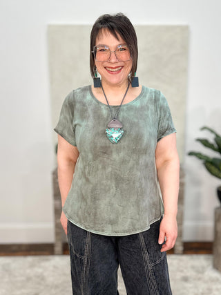 Cynthia Ashby Spring Tee, Blur - Statement Boutique