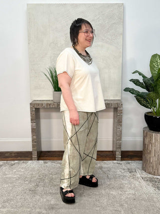 Cynthia Ashby Spring Tee, Parchment - Statement Boutique