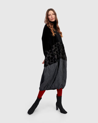 Alembika Vanta Cocoon Dress, Mix - Statement Boutique